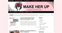 Desktop Screenshot of makeherup.com